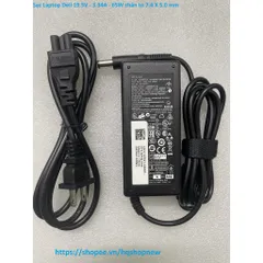 [Sạc zin] Sạc Laptop Dell 19.5V - 3.34A - 65W chân to 7.4 X 5.0 mm PHỤ KIỆN LAPTOP