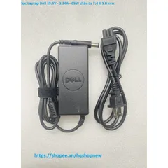 [Sạc zin] Sạc Laptop Dell 19.5V - 3.34A - 65W chân to 7.4 X 5.0 mm PHỤ KIỆN LAPTOP