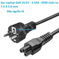 [Sạc zin] Sạc Laptop Dell 19.5V - 3.34A - 65W chân to 7.4 X 5.0 mm PHỤ KIỆN LAPTOP
