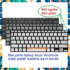 Bàn phím laptop Asus Vivobook X409 X409F X409FA X415 X415E PHỤ KIỆN LAPTOP