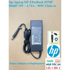 [Sạc zin] Sạc Laptop HP EliteBook 8570P 8560P 19V - 4.74A - 90W Chân to PHỤ KIỆN LAPTOP