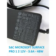 Sạc Microsoft Surface 24W/36W/44W/65W/102W/127W - Bộ sạc nhanh cho Laptop Surface Pro 1 2 3 4 5 6 7 8 9 và Surface Book