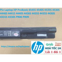 Pin Laptop HP ProBook 4545S 4540S 4535S 4530S 4446S 4441S 4440S 4436S 4435S PR06 PR09 - Pin Mới Chính Hãng 6 Cell, Màu Đen