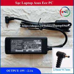 Sạc Laptop Asus Eee PC 1015 N455 1201HA EXA0901XH - Adapter 19V 2.1A Chân Nhỏ Chất Lượng Cao, Bảo Hành 12 Tháng
