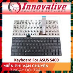Bàn phím Laptop Asus S400 S400C S400CA - Phụ kiện chất lượng cao, bảo đảm tương thích hoàn hảo với máy tính của bạn