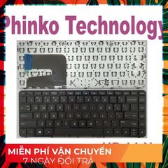 Bàn phím laptop HP 340 G1/G2 - Phụ kiện chính hãng, chất lượng cao, gõ nhạy, bao gồm box thiết bị.