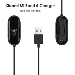 Bộ Đế Sạc USB Thay Thế Mi Band 4 - Phụ Kiện Thông Minh Thao Tác Dễ Dàng, Chất Liệu Cao Cấp, Màu Đen