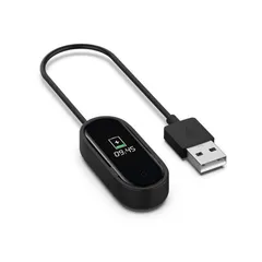 Bộ Đế Sạc USB Thay Thế Mi Band 4 - Phụ Kiện Thông Minh Thao Tác Dễ Dàng, Chất Liệu Cao Cấp, Màu Đen
