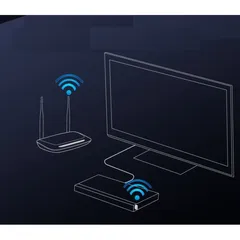 USB Mini MERCURY WiFi Receiver 150Mbps - Thiết bị kết nối không dây cho máy tính bàn PC - Phụ kiện mạng tiện dụng