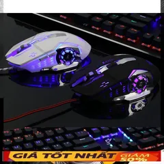 🔆 Chuột Văn phòng OYE X700 Led 2400Dpi Cao Cấp 7D [ ĐEN / TRẮNG ] hỗ trợ Phần Mềm Macro tùy chỉnh chuyên nghiệp 🔆 PHỤ