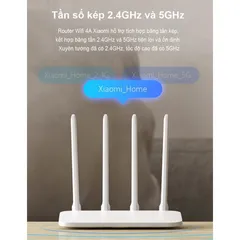 🔆 Bộ Phát Wifi Mi Mi Router Gen 4A Dual kênh 2.4G & 5G băng thông 1200Mbps BH 12 tháng 🔆 PHỤ KIỆN SỐ