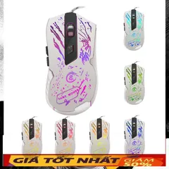 🔆 Chuột máy tính có dây văn phòng gaming A905 LED RGB độ nhậy 2400dpi Độ Chính Xác Cao cho máy tính laptop 🔆 PHỤ KIỆN