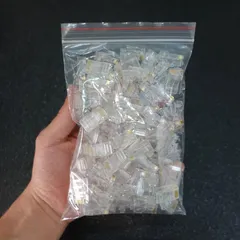 🔆 Túi 50 / 100 Hạt Mạng chuẩn RJ45 COB bấm dây Cat5, Cat5e, Cat6 🔆 PHỤ KIỆN SỐ