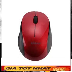 Chuột Không Dây Born C113 - Thiết Kế Ergonomic, 1600dpi, Kết Nối 10m, Tự Động Bật/Tắt - Phụ Kiện Máy Tính Giá Rẻ
