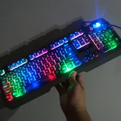🔆 Thiết Kế Đẳng Cấp Combo Bàn Phím Chuột Gaming EWEADN K005 Giả Cơ LED 7 màu RGB - Sự Lựa Chọn Tối Ưu Cho Game Thủ và N