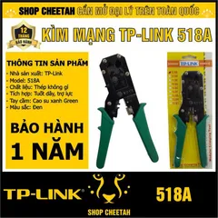 🔆 Kìm mạng TP Link 518A loại xịn - RJ11/RJ12/RJ45 - 2 line - Chính hãng - Chất liệu thép không gỉ 🔆 PHỤ KIỆN SỐ