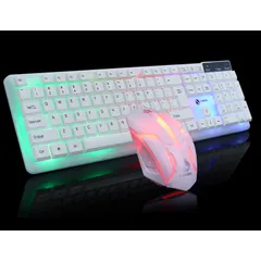 🔆 Combo Bàn phím giả cơ và Chuột chuyên game có đèn LED đổi màu T11 Limeide 🔆 PHỤ KIỆN SỐ