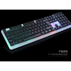 🔆 Combo Bàn phím giả cơ và Chuột chuyên game có đèn LED đổi màu T11 Limeide 🔆 PHỤ KIỆN SỐ