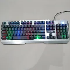 🔆 Combo Siêu Phẩm Bàn Phím Chuột Gaming EWEADN K005 ( Đen ) Giả Cơ LED 7 mầu RGB Chống Nước - Sức Mạnh Cho Mọi Nhu Cầu