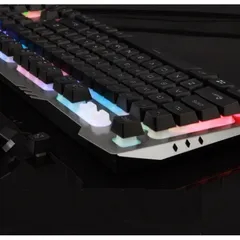 🔆 Combo Siêu Phẩm Bàn Phím Chuột Gaming EWEADN K005 ( Đen ) Giả Cơ LED 7 mầu RGB Chống Nước - Sức Mạnh Cho Mọi Nhu Cầu