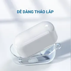 🔜 [ ᴄᴀꜱᴇ ᴀɪʀᴘᴏᴅ ] Case Airpod Vỏ Bọc Airpods ( Nhựa Trong Suốt ) Cho Hộp Sạc Tai Nghe AirPods 1 2 3 PRO Bằng Silicon Dẻ