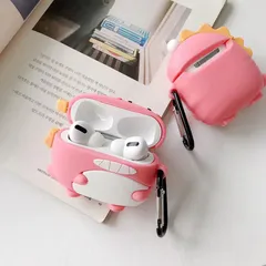 🔜 [ ᴄᴀꜱᴇ ᴀɪʀᴘᴏᴅ ] Case Airpod Vỏ Bọc Airpods 1 2 Pro ( Khủng Long Bờm Vàng ) Cho Hộp Sạc Tai Nghe AirPods 1 2 Pro Bằng