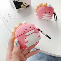 🔜 [ ᴄᴀꜱᴇ ᴀɪʀᴘᴏᴅ ] Case Airpod Vỏ Bọc Airpods 1 2 Pro ( Khủng Long Bờm Vàng ) Cho Hộp Sạc Tai Nghe AirPods 1 2 Pro Bằng