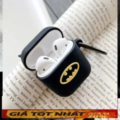 🔜 [ ᴄᴀꜱᴇ ᴀɪʀᴘᴏᴅ ] Case Airpod Vỏ Bọc Airpods ( NGƯỜI DƠI ) Cho Hộp Sạc Tai Nghe AirPods 1 2 Bằng Silicon Dẻo Siêu Cute