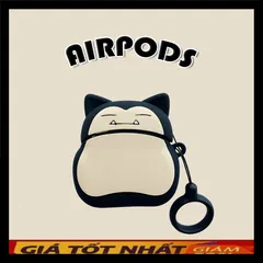 [ ᴄᴀꜱᴇ ᴀɪʀᴘᴏᴅ ] Case Airpod Vỏ Bọc Airpods ( Mèo Béo Pokemon ) Cho Hộp Sạc Tai Nghe AirPods 1 2 PRO Bằng Silicon Dẻo