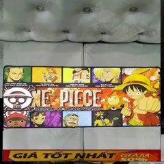 Miếng Lót Chuột Hải Tặc One Piece 42 - Pad Chuột Cỡ Lớn 80x30cm Chống Nước, Dày 3mm, Chống Trượt Dành Cho Game Thủ