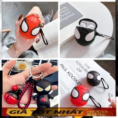 🔜 [ ᴄᴀꜱᴇ ᴀɪʀᴘᴏᴅ ] Tổng hợp các mẫu Móc Khóa TOP 3 NGƯỜI NHỆN Cực Chất treo kèm với Vỏ case Airpod 1 2 đồng bộ phong các