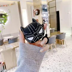 🔜 [ ᴄᴀꜱᴇ ᴀɪʀᴘᴏᴅ ] Case Airpod Vỏ Bọc Airpods ( Siêu Anh Hùng Báo Đen ) Cho Hộp Sạc Tai Nghe AirPods 1 2 Bằng Silicon Dẻ