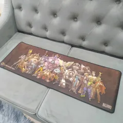 Miếng Lót Chuột Overwatch 8 Cỡ Lớn 90x30cm - Pad Chống Nước, Bàn Di Chuột Dày Dặn 3mm Siêu Bền Cho Game Thủ