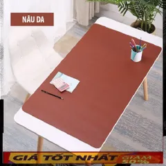 🔜 [ MẦU NÂU DA ] Bàn di chuột Game , văn phòng ...bằng Da , nhiều kích cỡ lớn, nhiều màu cao cấp - SHOP BÁN HÀNG UY TÍN