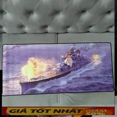 🔜 A16 - Miếng Lót Chuột, Pad Chuột Cỡ Lớn [ Battleship 16 ] Chống Nước, Bàn Di Chuột Có Hình 90x40cm dày dặn 3mm chuyên