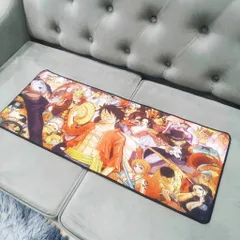 Miếng Lót Chuột One Piece A44 Cỡ Lớn 80x30cm - Chống Nước, Siêu Bền, Phù Hợp Cho Game Thủ, Di Chuột Dễ Dàng
