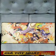 Miếng Lót Chuột One Piece A40 - Pad Chuột Lớn 80x30cm Chất Liệu Cao Su Chống Trượt, Dày 3mm cho Game Thủ