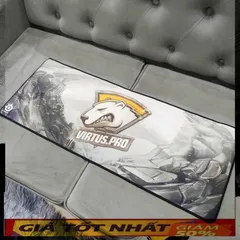 Miếng Lót Chuột VirtusPro Xám 33 – Bàn Di Chuột Chống Nước 80x30cm Dày 3mm cho Game Thủ, Siêu Bền và Chính Xác