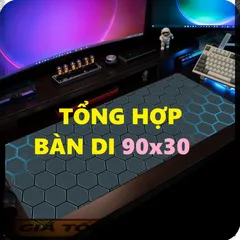 🔜 ( TỔNG HỢP 2 ) Miếng Lót Chuột, Pad Chuột Cỡ Lớn Chống Nước, Bàn Di Chuột Có Hình ( 90x30cm ) dày dặn 3mm chuyên game