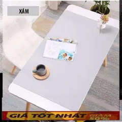 🔜 [ MẦU XÁM NHẠT ] Bàn di chuột Game , văn phòng ...bằng Da , nhiều kích cỡ lớn, nhiều màu cao cấp - SHOP BÁN HÀNG UY T