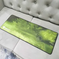 Miếng Lót Chuột Lớn Cao Su Chống Nước [RoccatXanh lá cây 34] 80x30cm Dày 3mm - Bàn Di Chuột Chuyên Game Siêu Bền, Chống Trượt