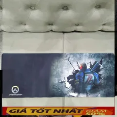 Miếng Lót Chuột Overwatch 76 Cỡ Lớn 80x30cm - Bàn Di Chuột Chống Nước, Dày 3mm, Chuyên Dụng Cho Game Thủ