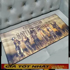 🔜 A52 - Miếng Lót Chuột, Pad Chuột Cỡ Lớn [ PUBG 52 ] Chống Nước, Bàn Di Chuột Có Hình 90x40cm dày dặn 3mm chuyên game