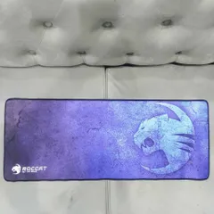 Miếng Lót Chuột Chống Trượt ROCCAT XANH 32 - Bàn Di Chuột Cỡ Lớn 80x30cm Dày 3mm, Bề Mặt Nhẵn Cho Game Thủ