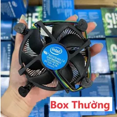 Quạt tản nhiệt CPU Quạt Chip Intel Socket 775 1150  1151, 1155, 1156 FULLBOX , Fan CPU, Fan Box Intel thế hệ 10, 11,