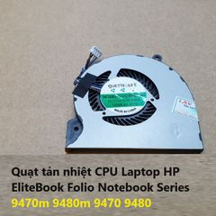 Quạt Tản Nhiệt CPU Laptop HP EliteBook Folio 9470m 9480m - Phụ Kiện Mới Cho Laptop Chính Hãng, Dễ Dàng Lắp Đặt