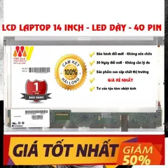 Màn Hình Laptop HP 14 Inch 1000, CQ43, Độ Phân Giải 1366x768, 40 Pins - Chính Hãng, Bảo Hành 12 Tháng