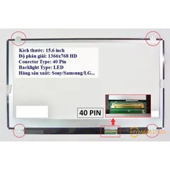 Màn hình laptop HP Envy 15T 15J 15-J000, 15-K000, Envy 6-1000, DV6-7000, M6-1000, M6-N000, M6-K000 kích thước 15.6 inch