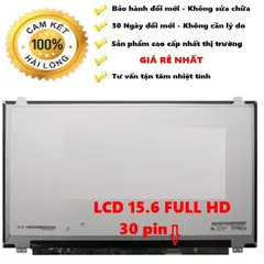Màn hình Laptop 15.6 inch LED Mỏng SLIM - 30 pin (1366x768 HD / 1920x1080 Full HD) Thay Thế Cho Dell HP Lenovo Toshiba L