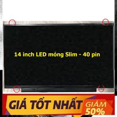 Màn Hình Laptop Dell E6440 E5440 14 inch LED Mỏng 1366x768 40 pin - Chính Hãng, Bảo Hành 12 Tháng